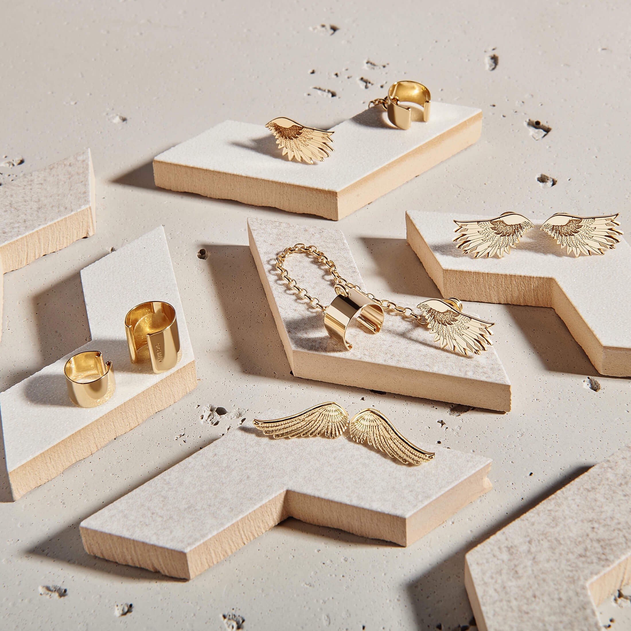 Wings earrings, Sky&Soul, sterling silver 925