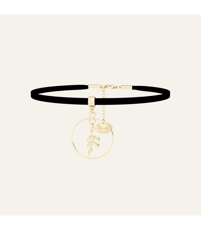 Choker gałązka - Voar, Sky&Co, srebro 925