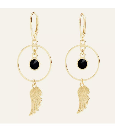 Feather earrings, Voar, Sky&Co, sterling silver 925