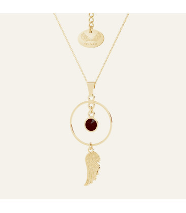 Feather necklacer - Voar, Sky&Co, sterling silver 925