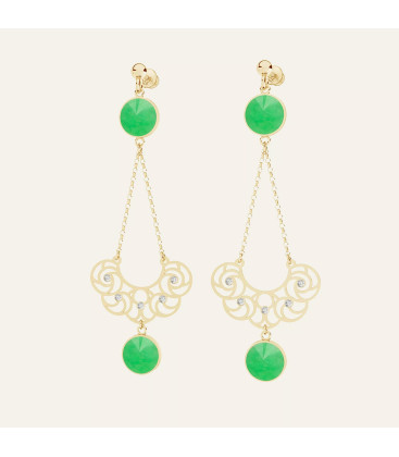 Baroque earrings - Brillare, Sky&Co, sterling silver 925