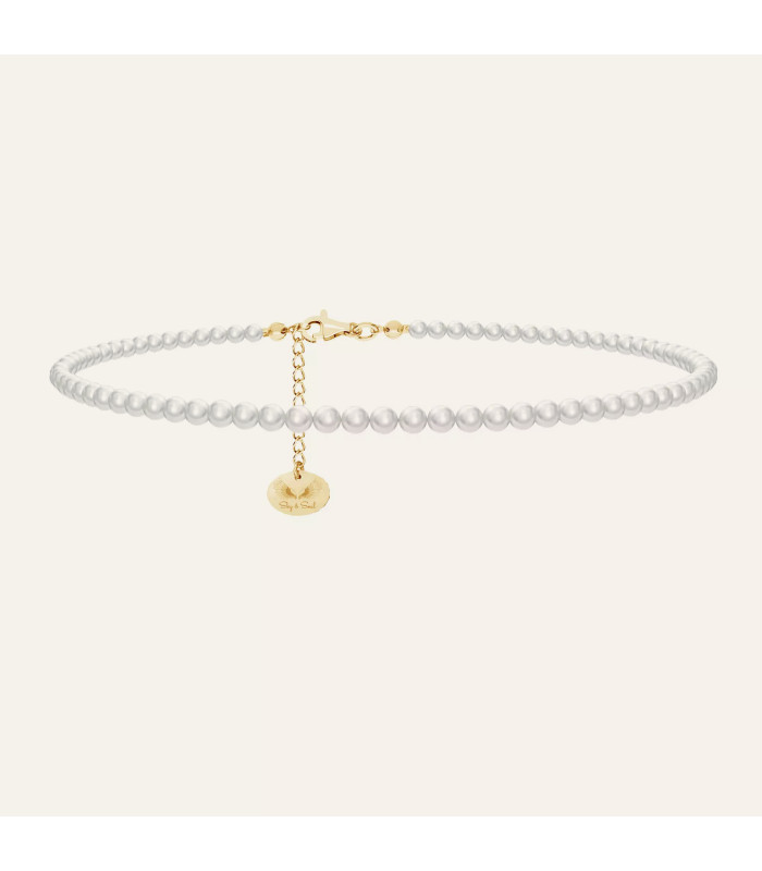 Pearl choker, Sky&Co, sterling silver 925