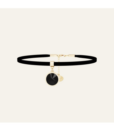 Choker z kamieniem Rivoli - Ezoteriq, Sky&Co, srebro 925