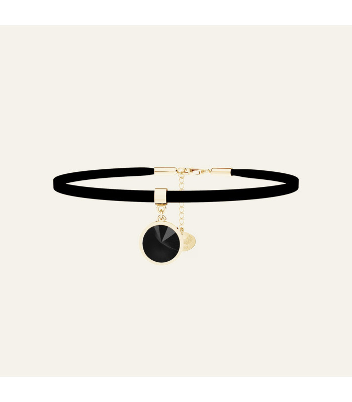Ezoteriq choker with natural stone, Sky&Co, sterling silver 925