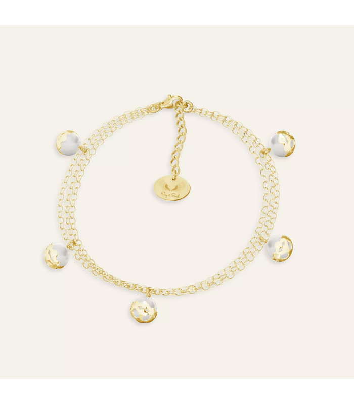 Balls bracelet, Sky&Soul, sterling silver 925