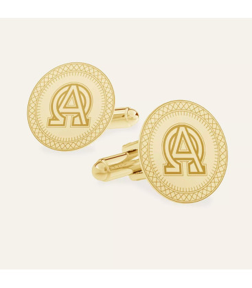 Mens cufflinks - Alfa&Omega, Sky&Co, sterling silver 925