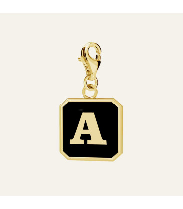 Charms with letter, Sky&Co, sterling silver 925