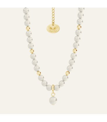 Perłowy choker, Sky&Co, srebro 925