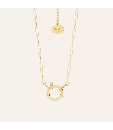 Choker z dużym zamkiem, Sky&Co, srebro 925