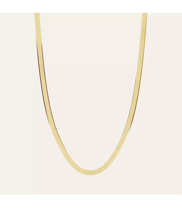 Choker płaszczona żmijka, Sky&Co, srebro 925
