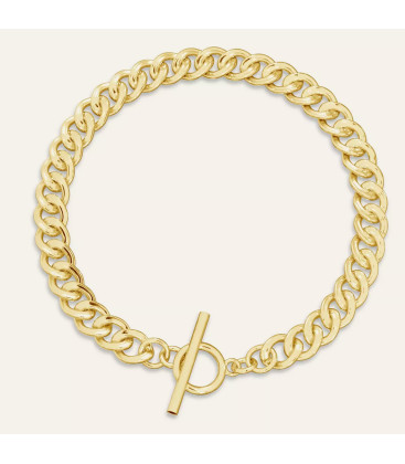 Mens curb bracelet, Sky&Co, sterling silver 925