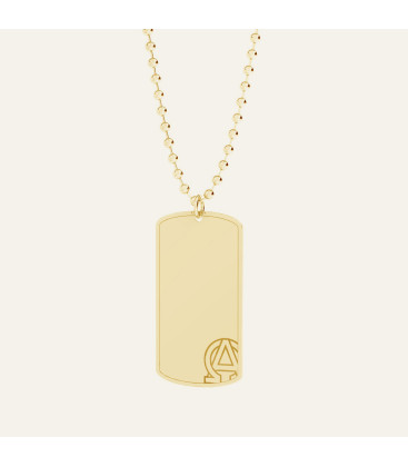 Dogtag necklace, Sky&Co, sterling silver 925