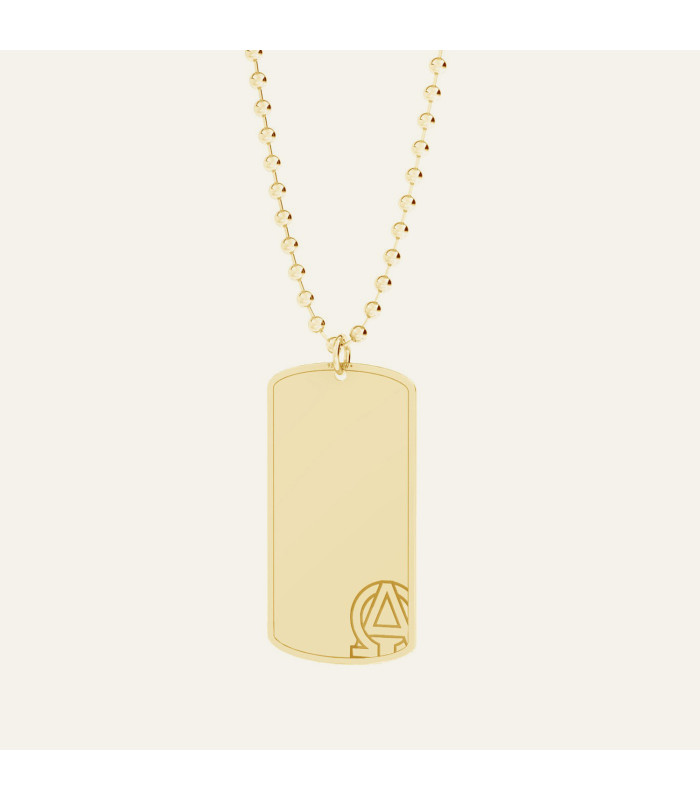 Dogtag necklace, Sky&Soul, sterling silver 925