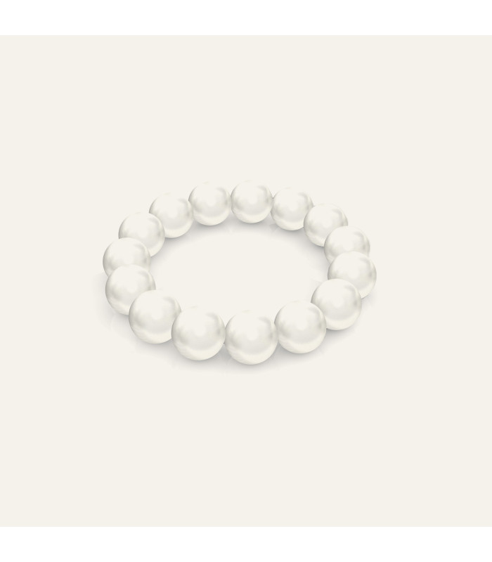 Ring with white pearl, Sky&Co