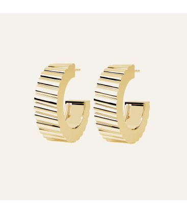 Semicircle earrings, Sky&Co, sterling silver 925
